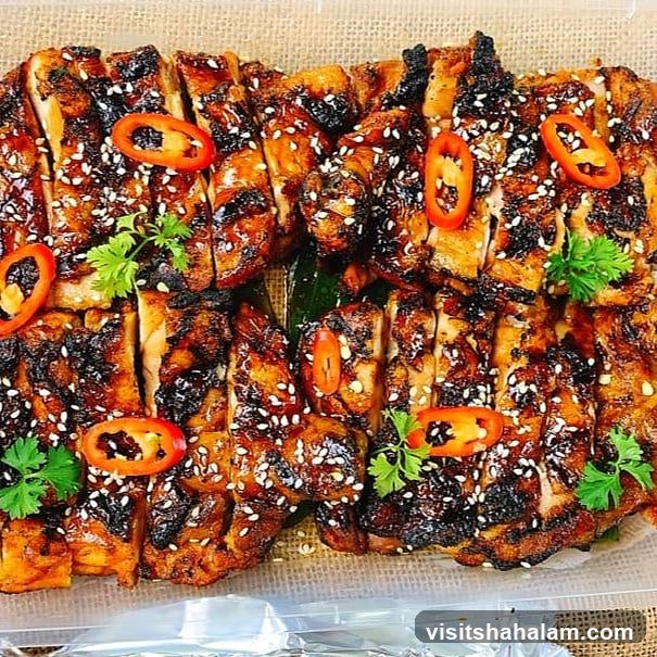 Grilled Chicken Slices