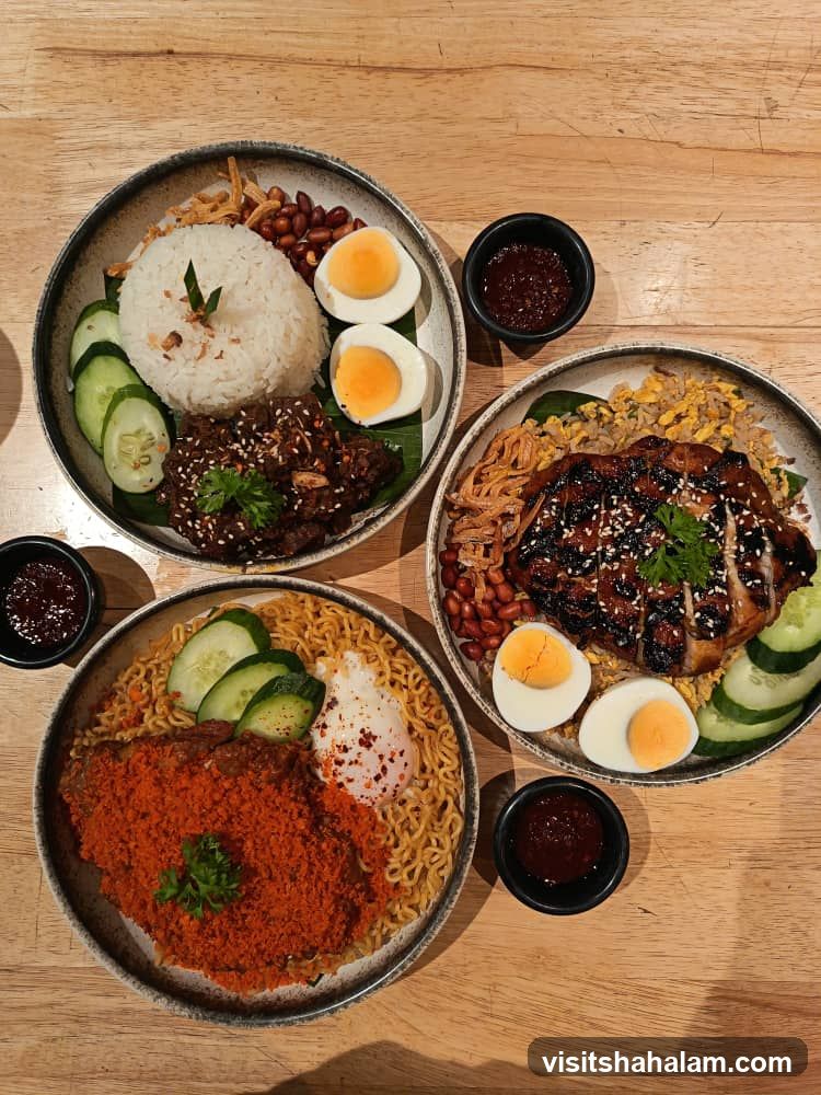 Three Asian Dishes