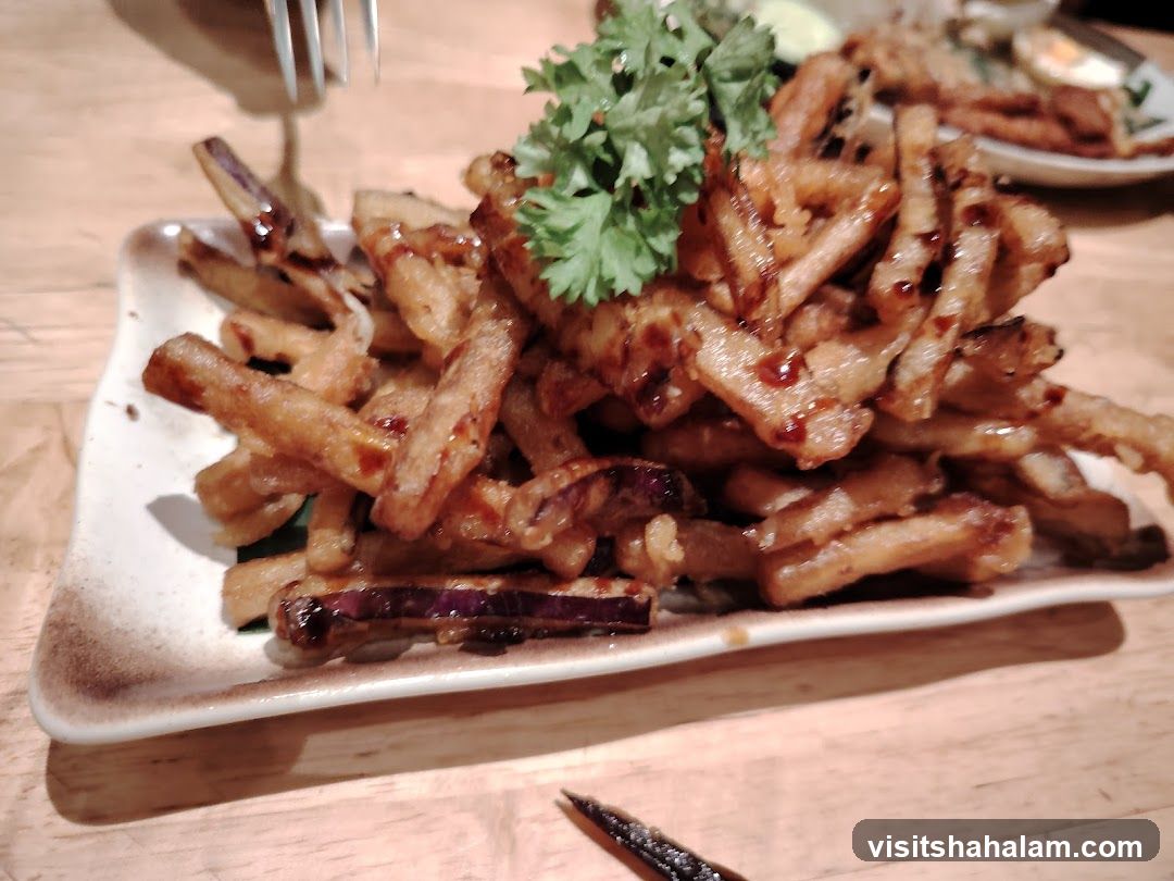 Fried Eggplant Fries