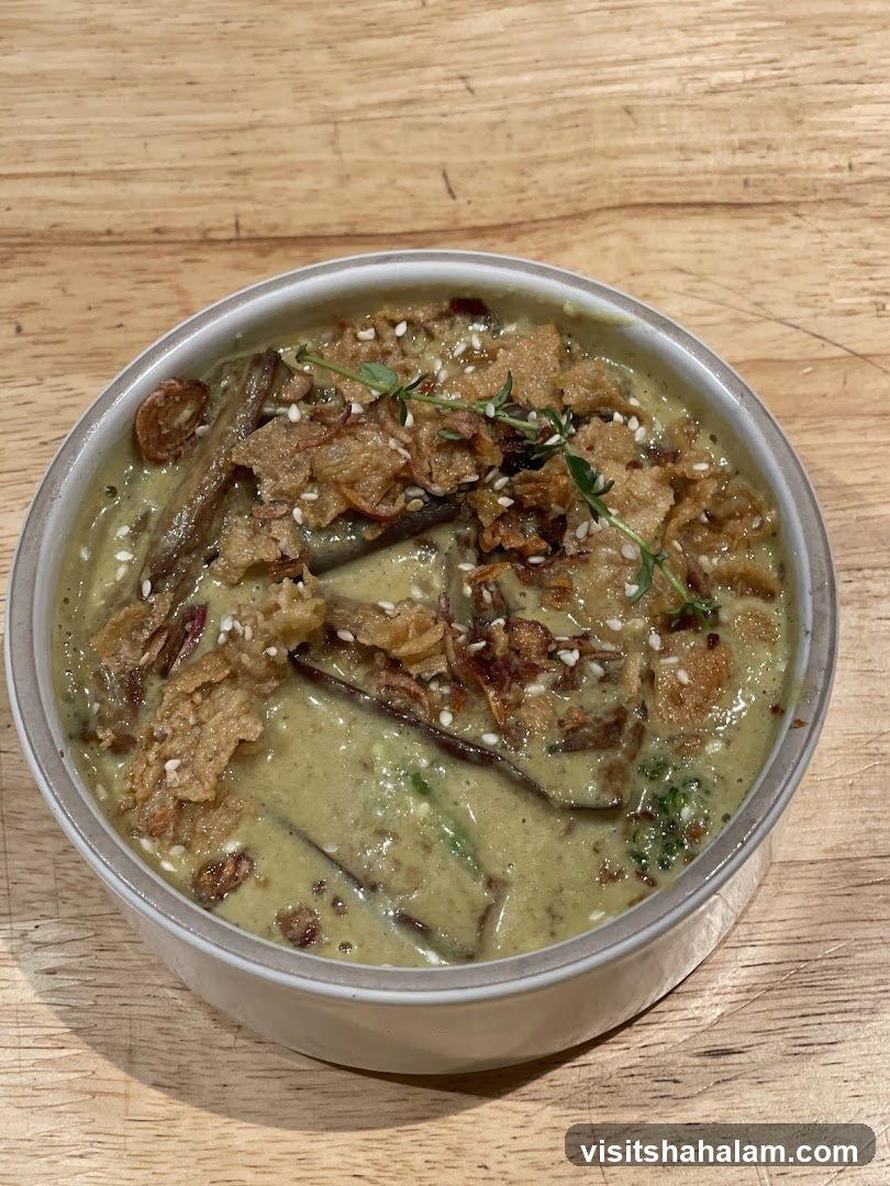 Green Curry with Eggplant