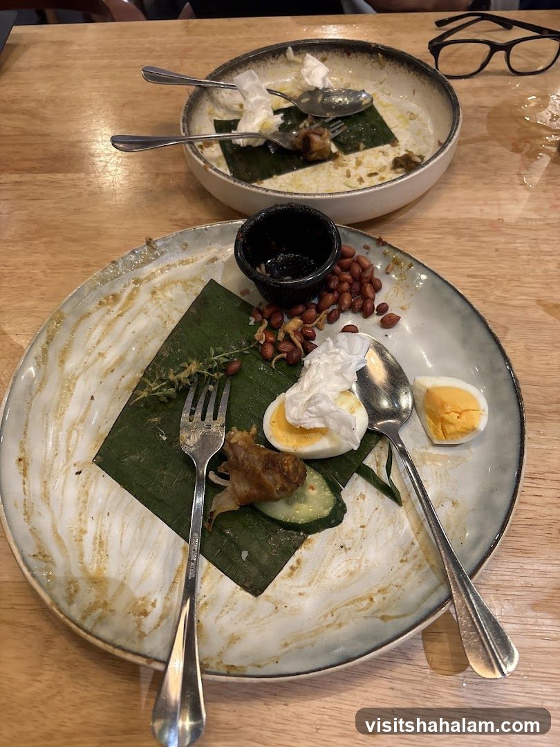Messy Plates After Meal