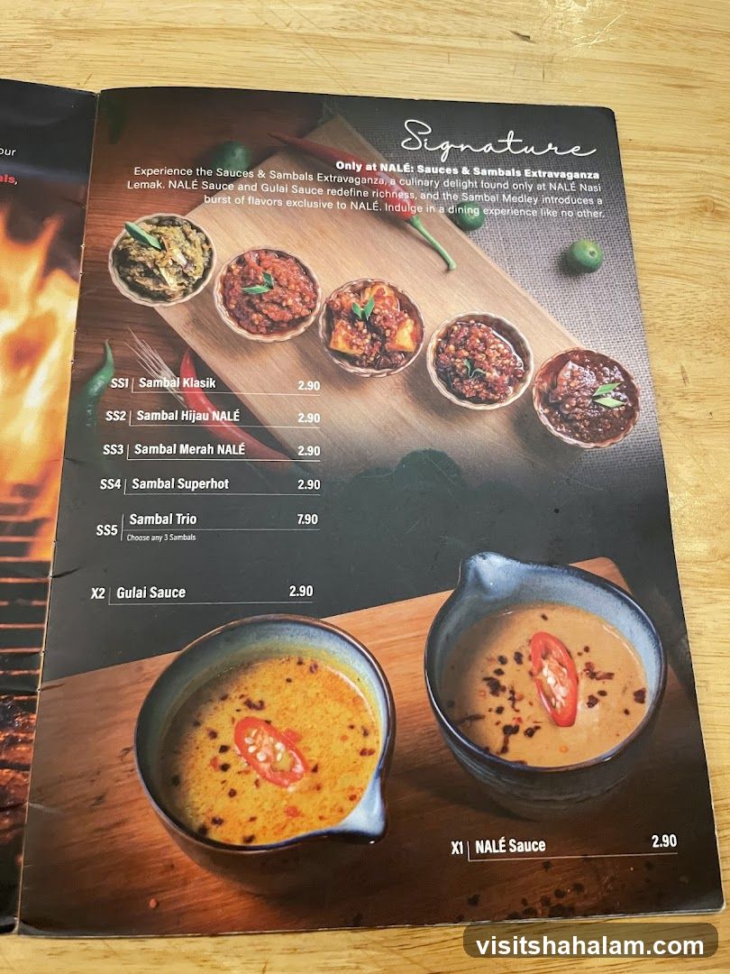 Signature Sauces & Sambals