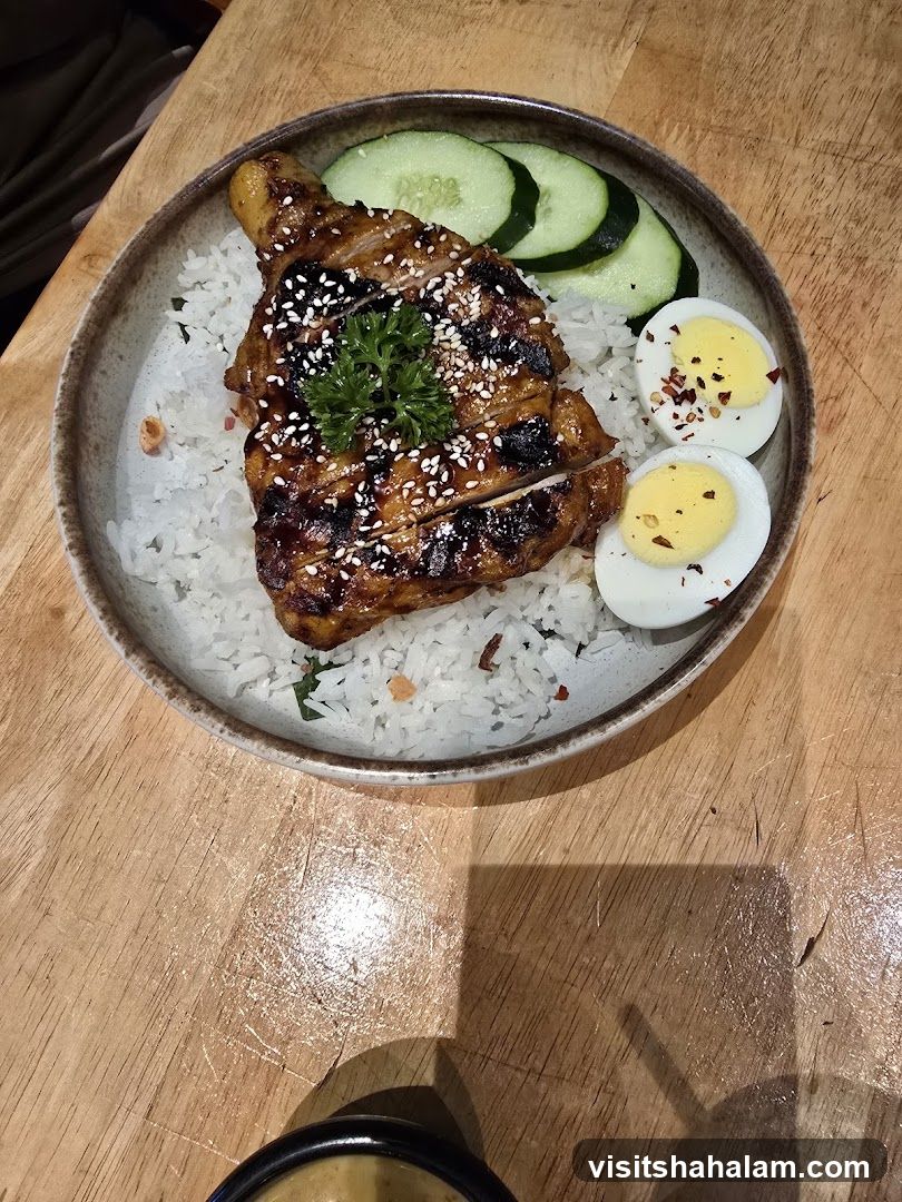 Grilled Chicken with Rice