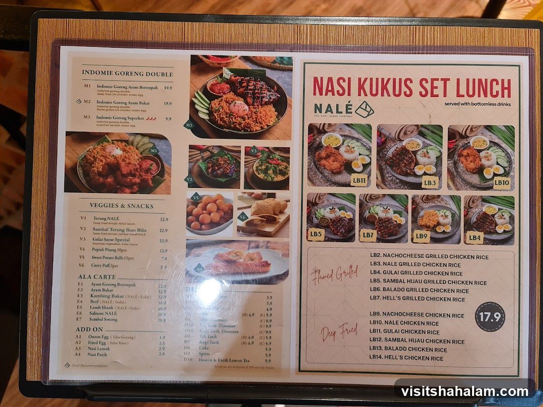 Nasi Kukus Set Lunch