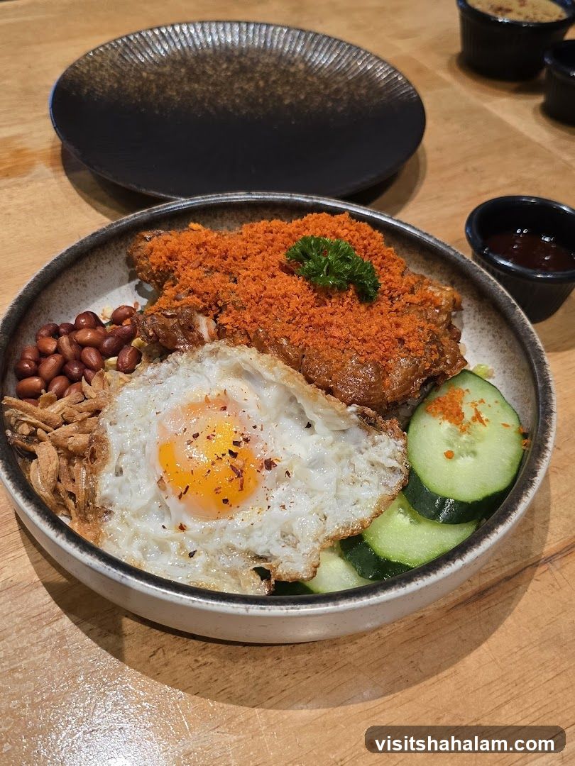 Nasi Lemak Dish