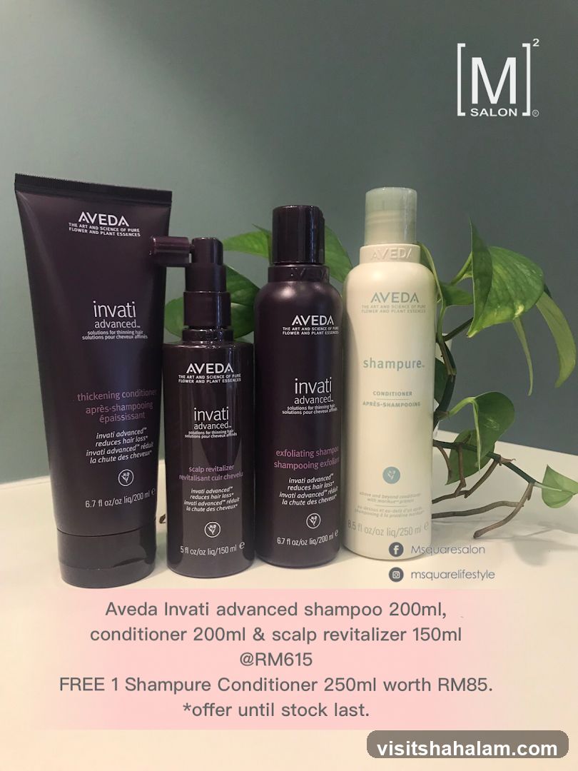 Aveda Invati Advanced Hair Care Products