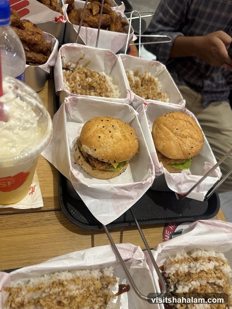 Burgers and Rice Bowls