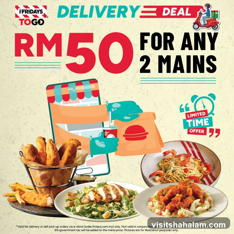 TGI Fridays Delivery Deal