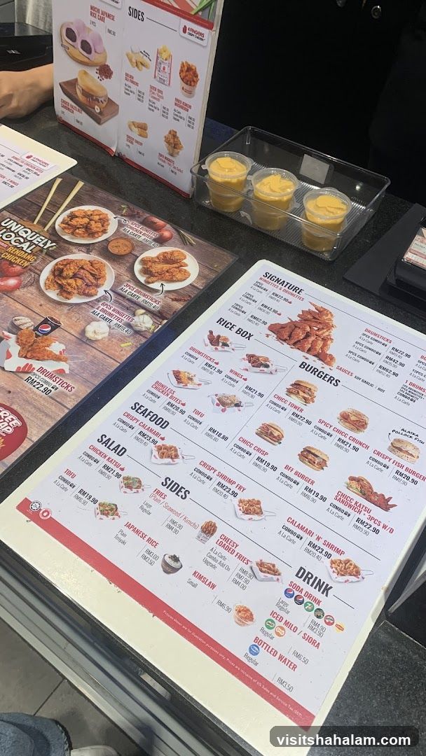 4FINGERS CRISPY CHICKEN Menu