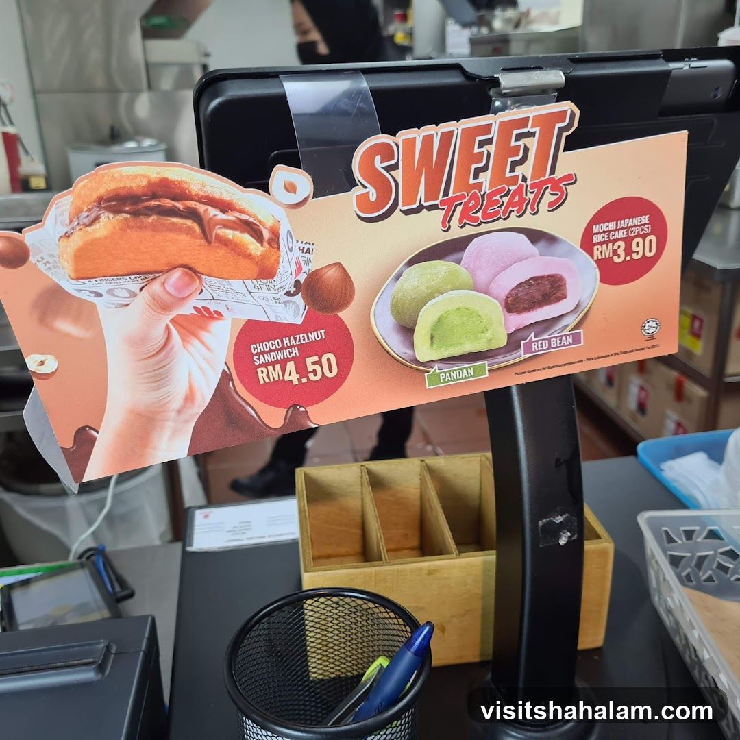 Sweet Treats Menu