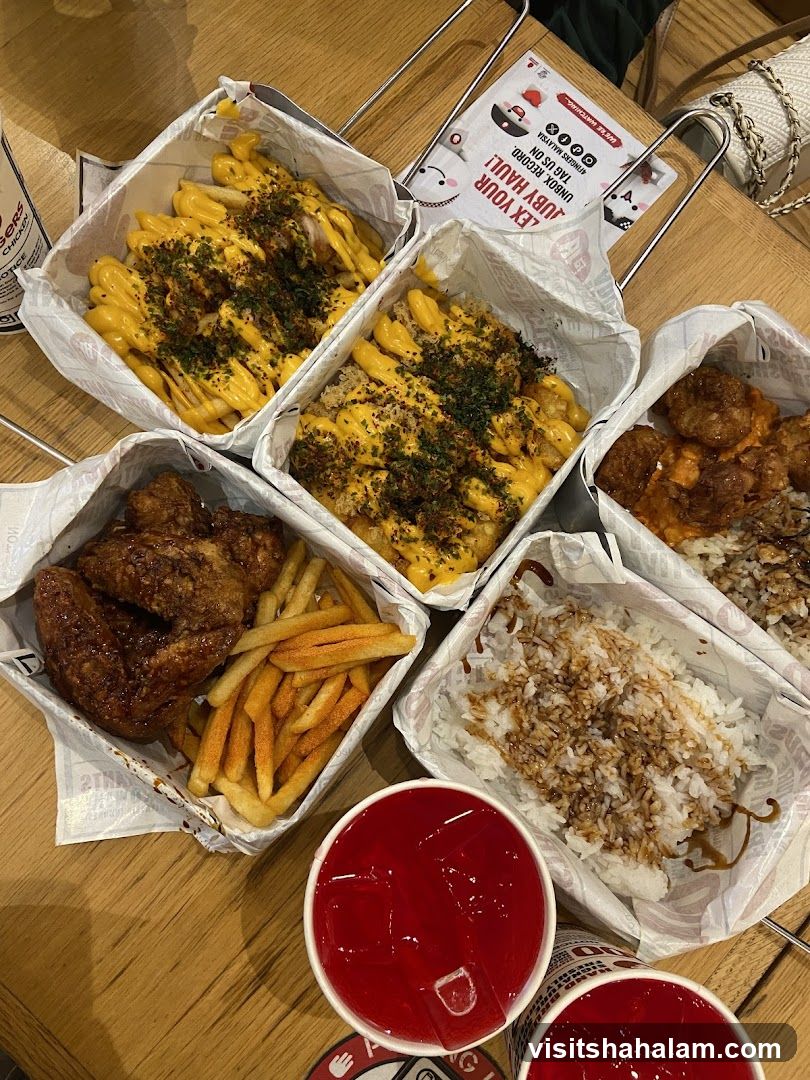 Fried Chicken and Fries