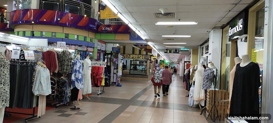 Indoor Shopping Mall Corridor