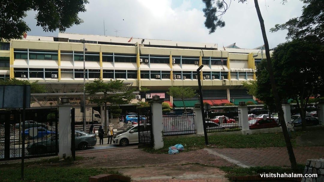 Building Facade with Shops