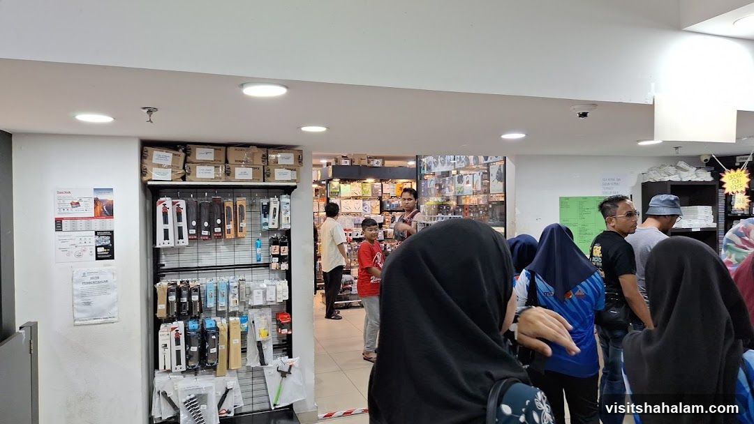 Electronics Store Interior