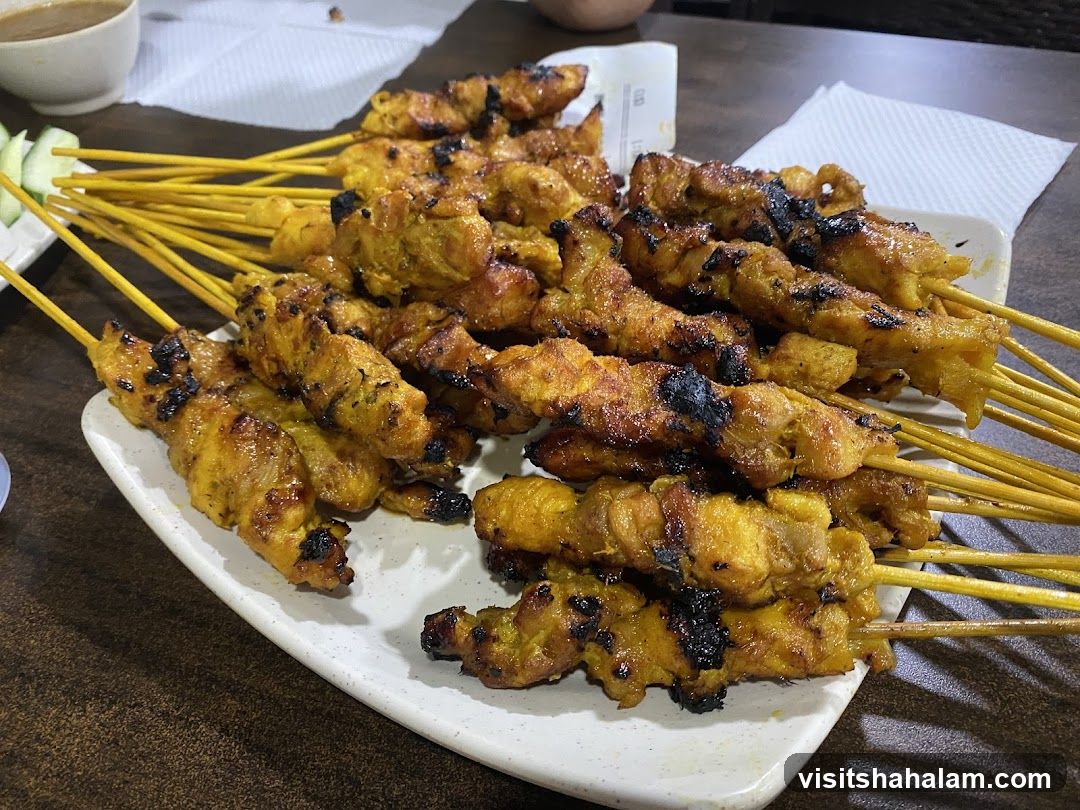 Chicken Satay Skewers