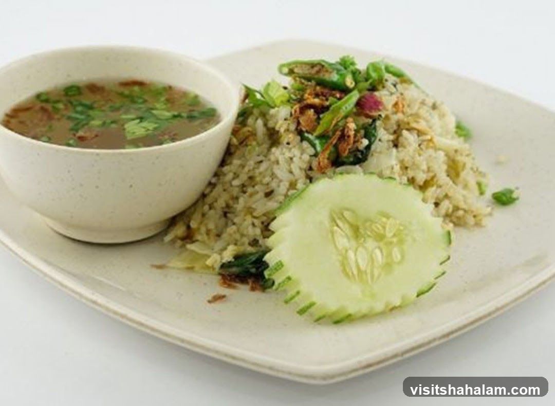 Fried Rice with Soup