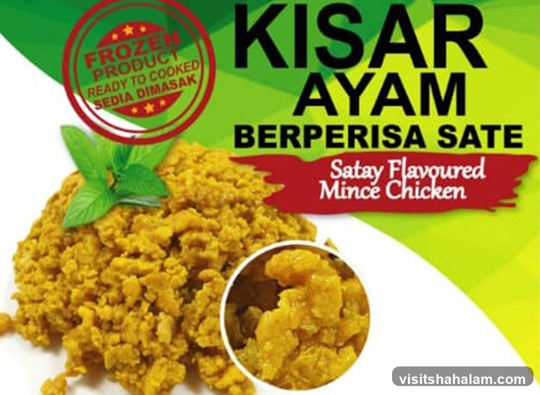 Satay Flavoured Mince Chicken