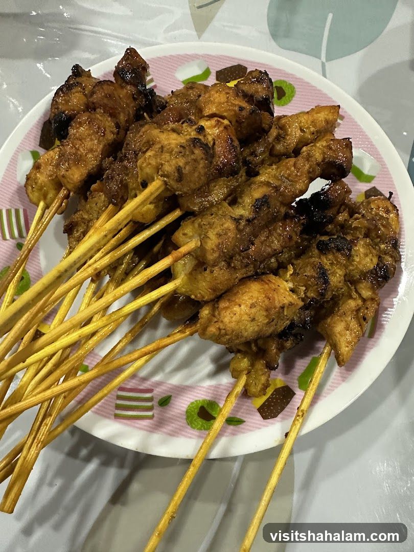 Chicken Satay Skewers
