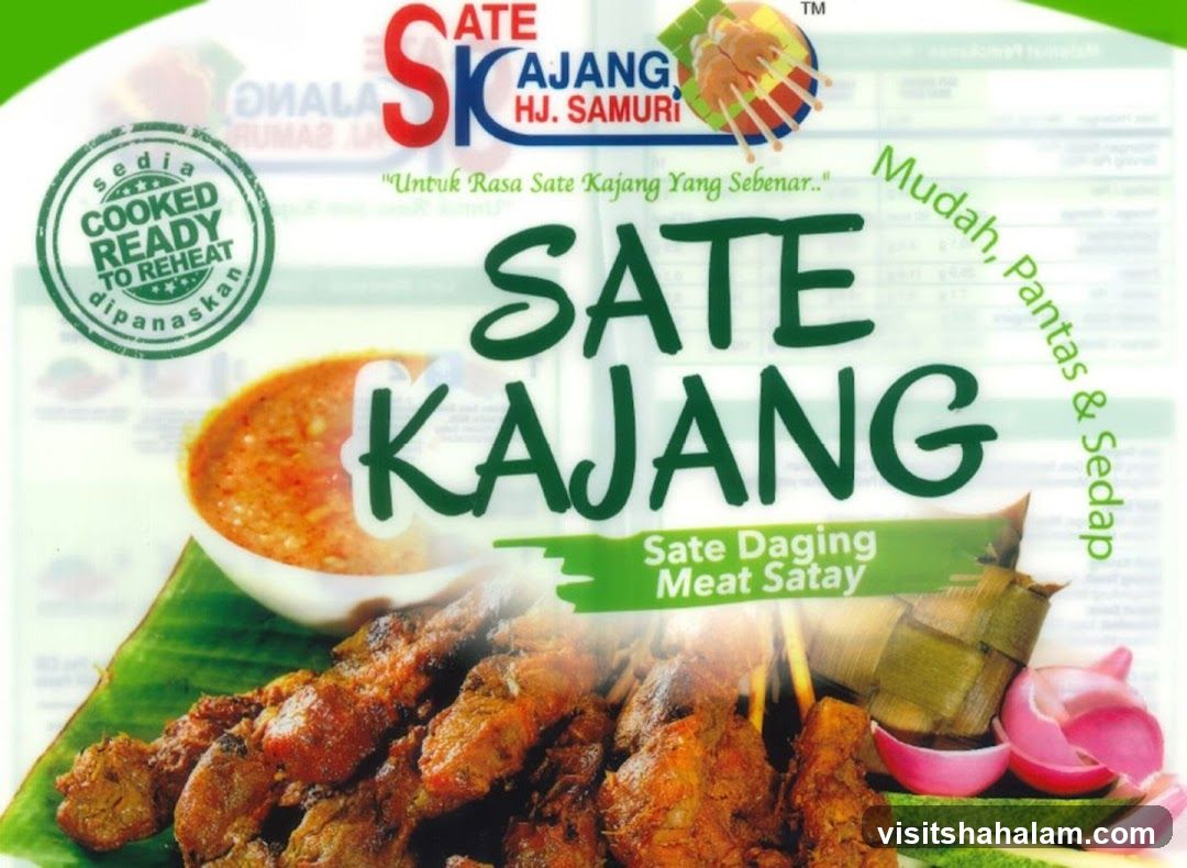 Sate Kajang Meat Satay Packaging