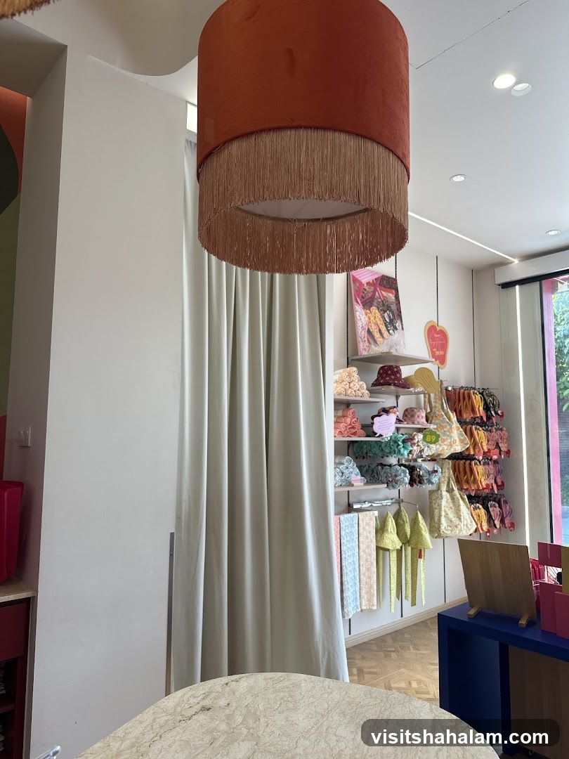 Store Interior with Merchandise
