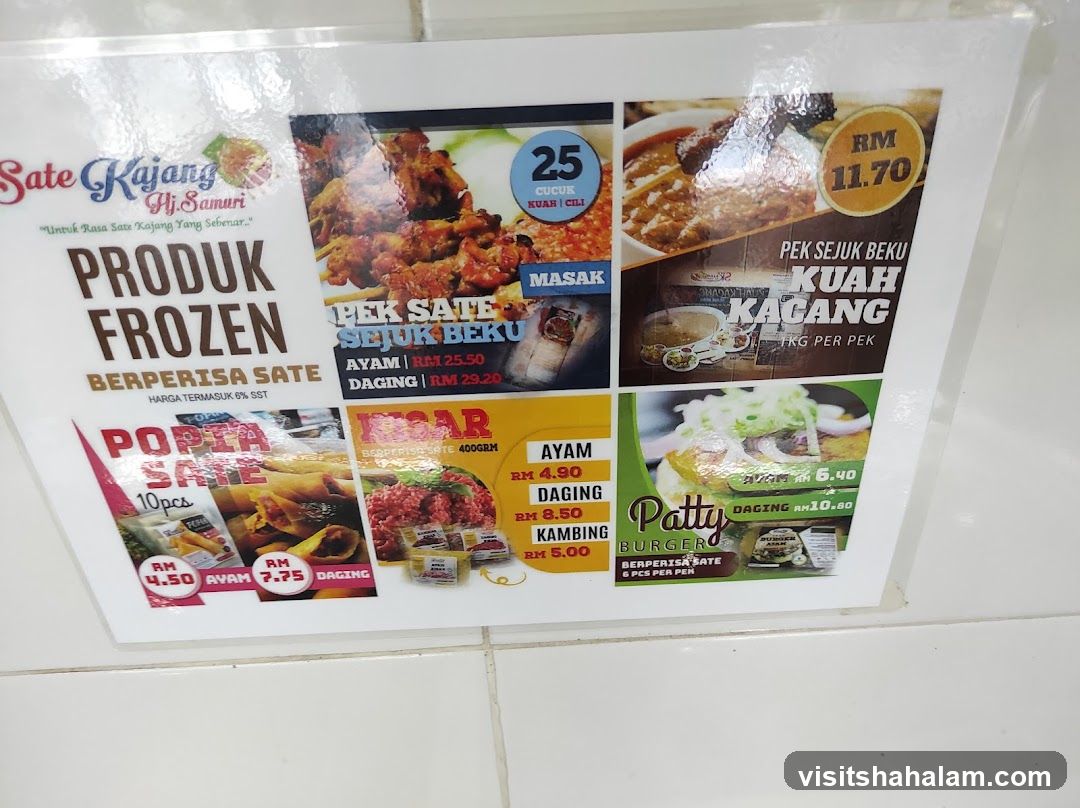 Sate Kajang Hj. Samuri Frozen Products