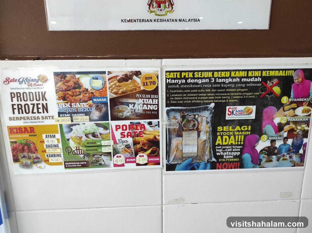 Frozen Sate Kajang Promotion