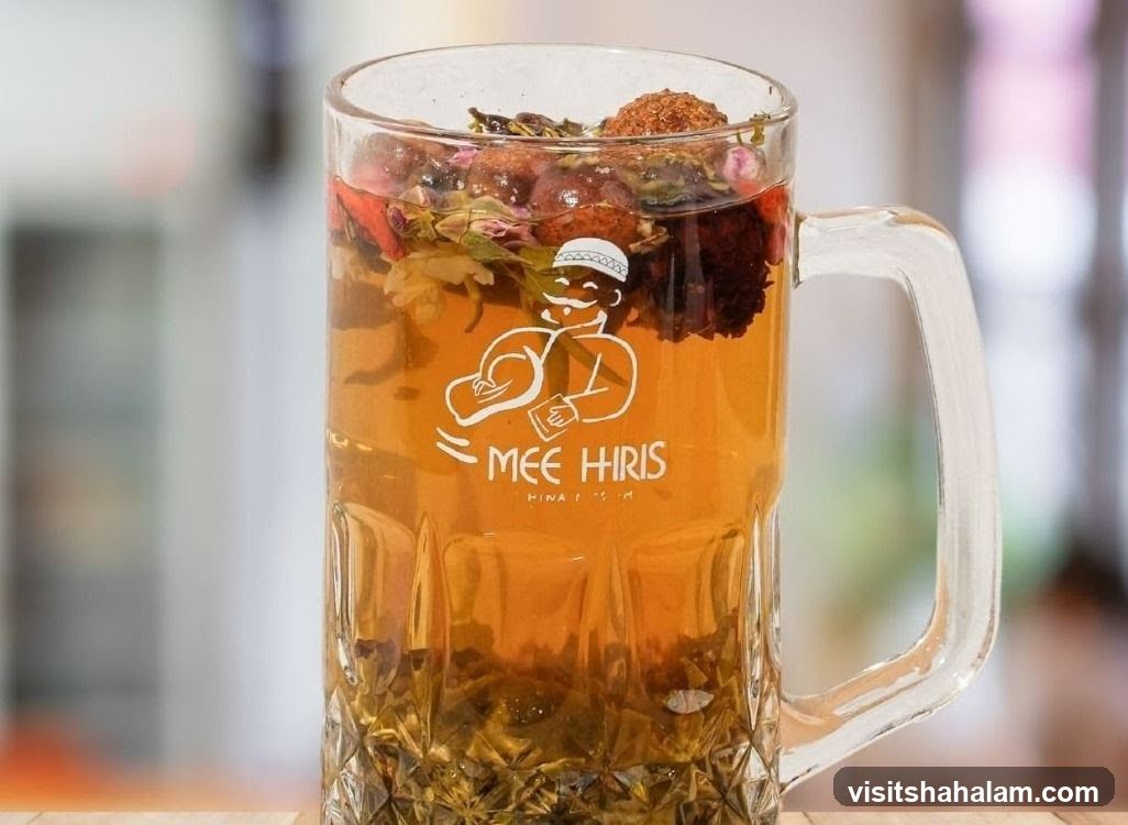 Herbal Tea in a Branded Mug
