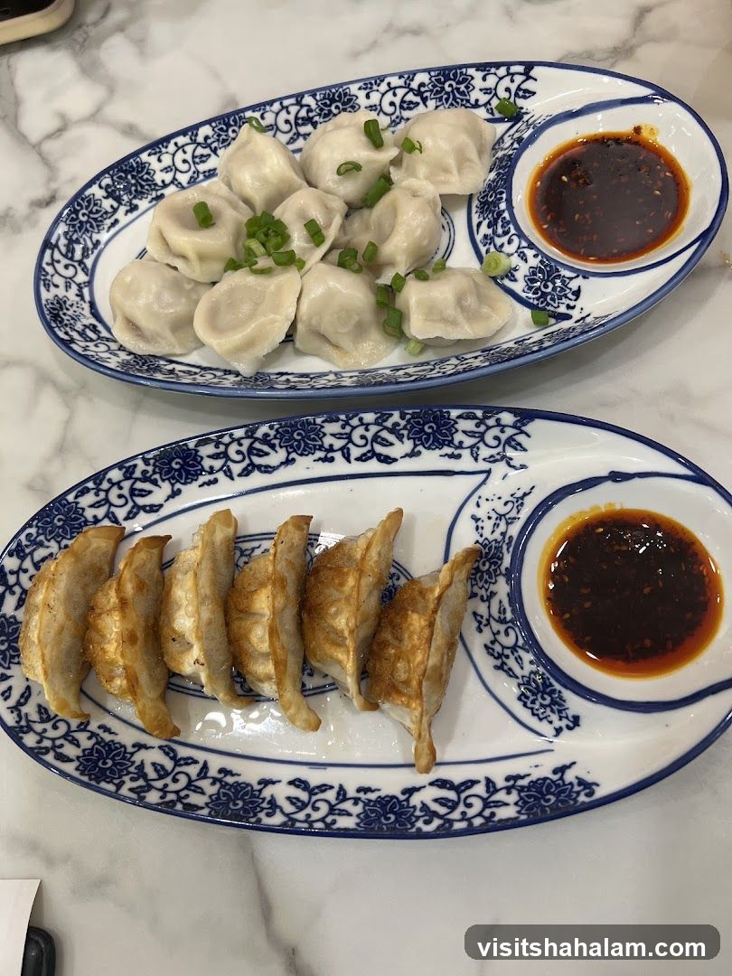Dumplings and Dipping Sauce