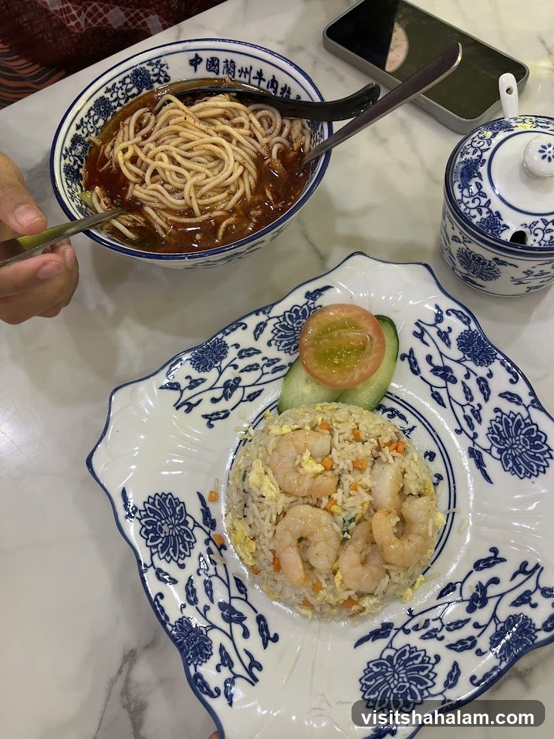 Noodles and Fried Rice