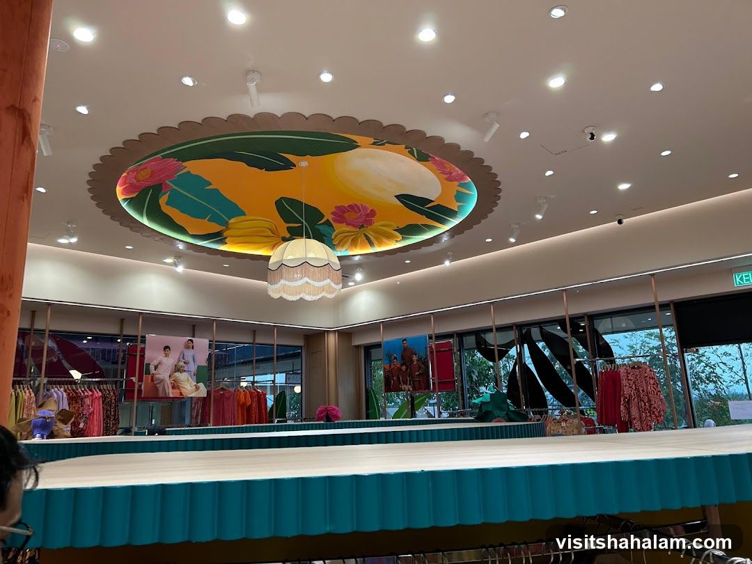 Clothing store interior