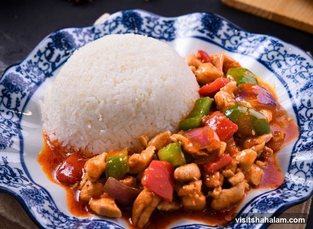 Chicken and Vegetable Stir-fry with Rice