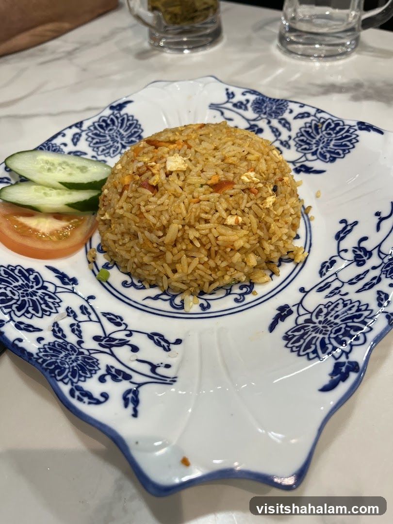 Fried Rice with Garnish