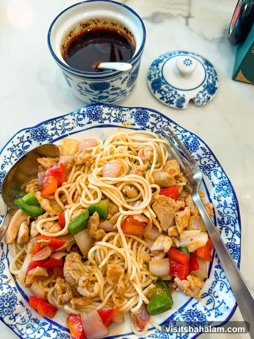Chicken and Vegetable Noodles