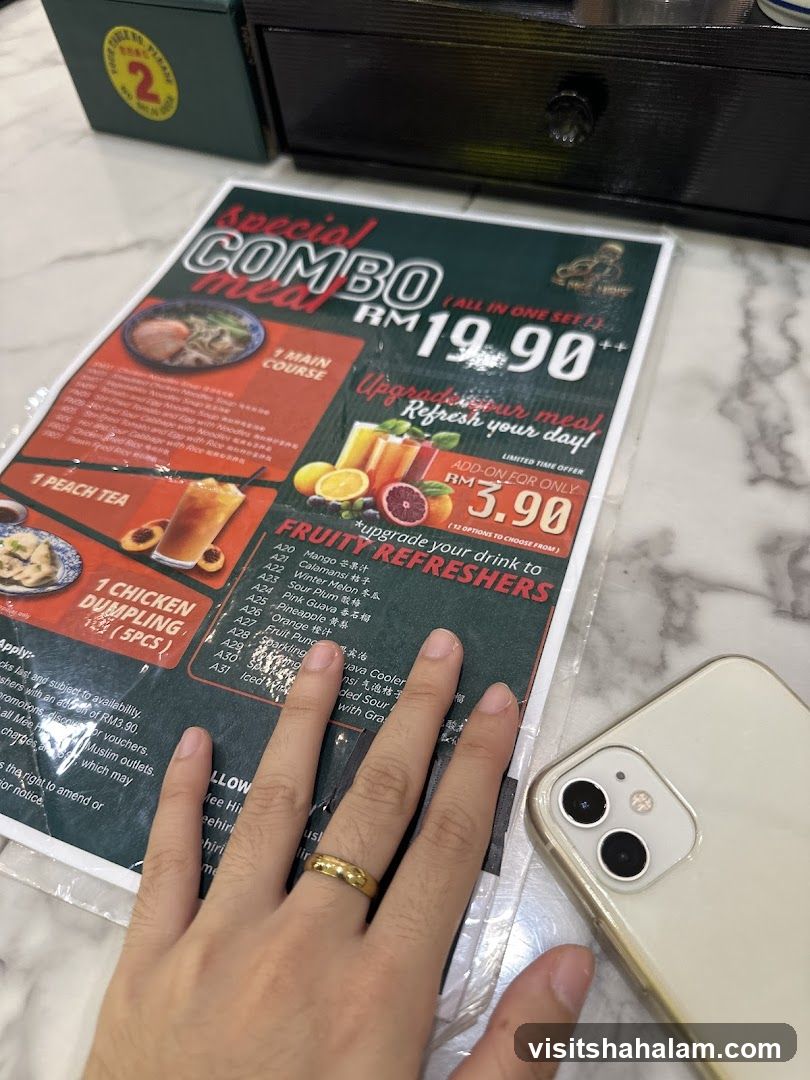 Special Combo Meal