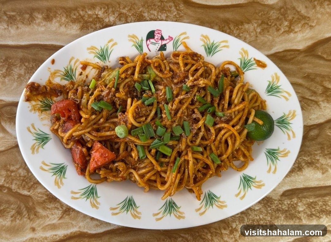 Noodles with Meat and Vegetables