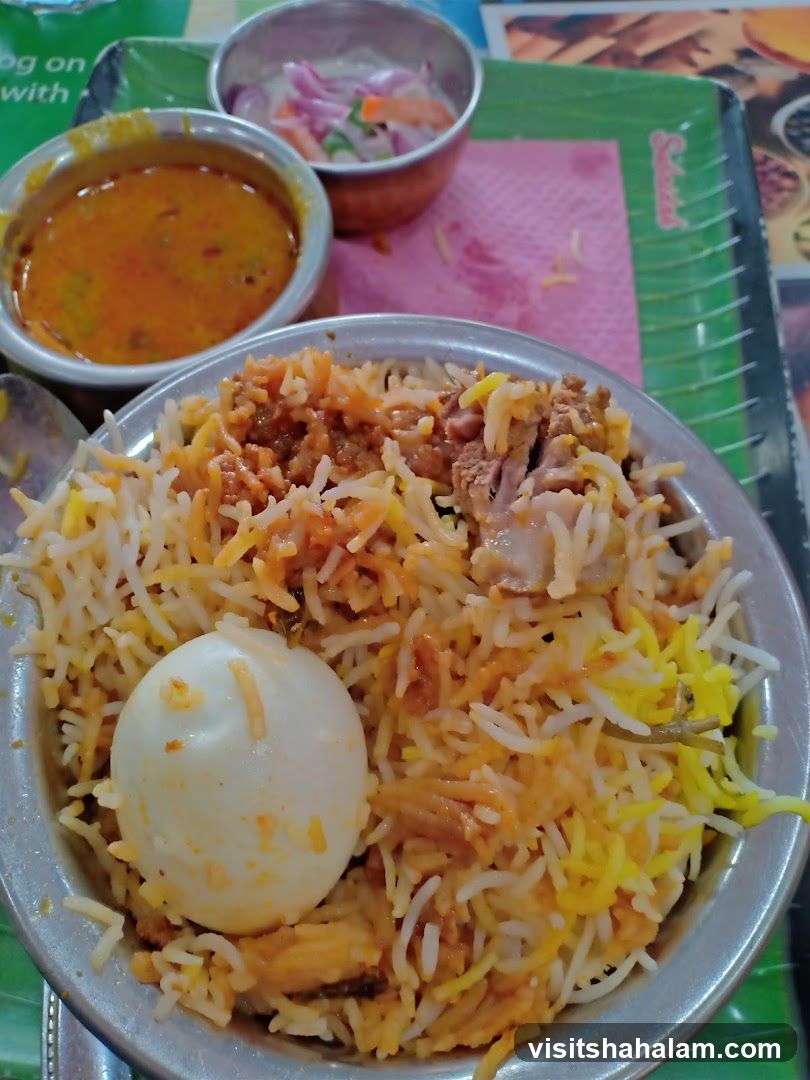Biryani with Sides