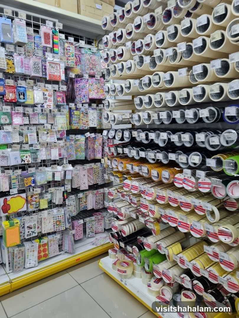 Stationery and Tape Aisles