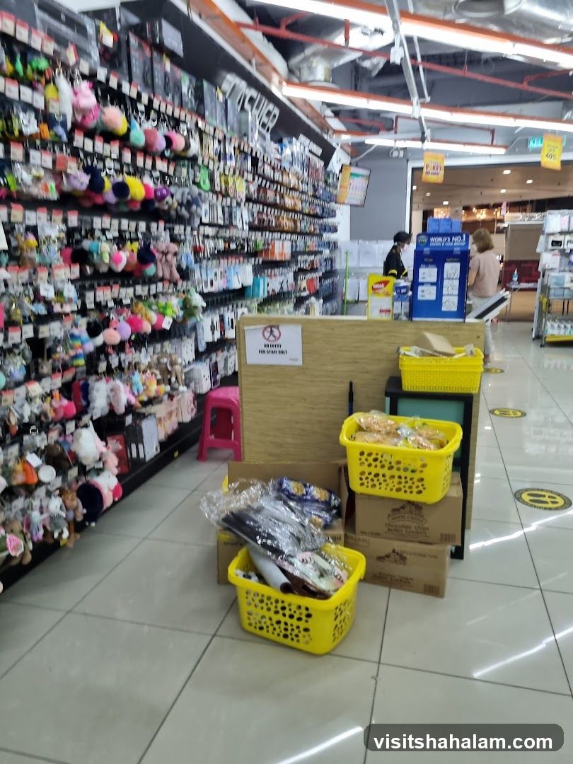 Store Interior with Merchandise