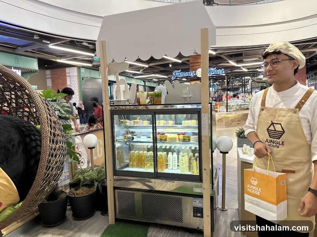 Dessert Stall with Staff