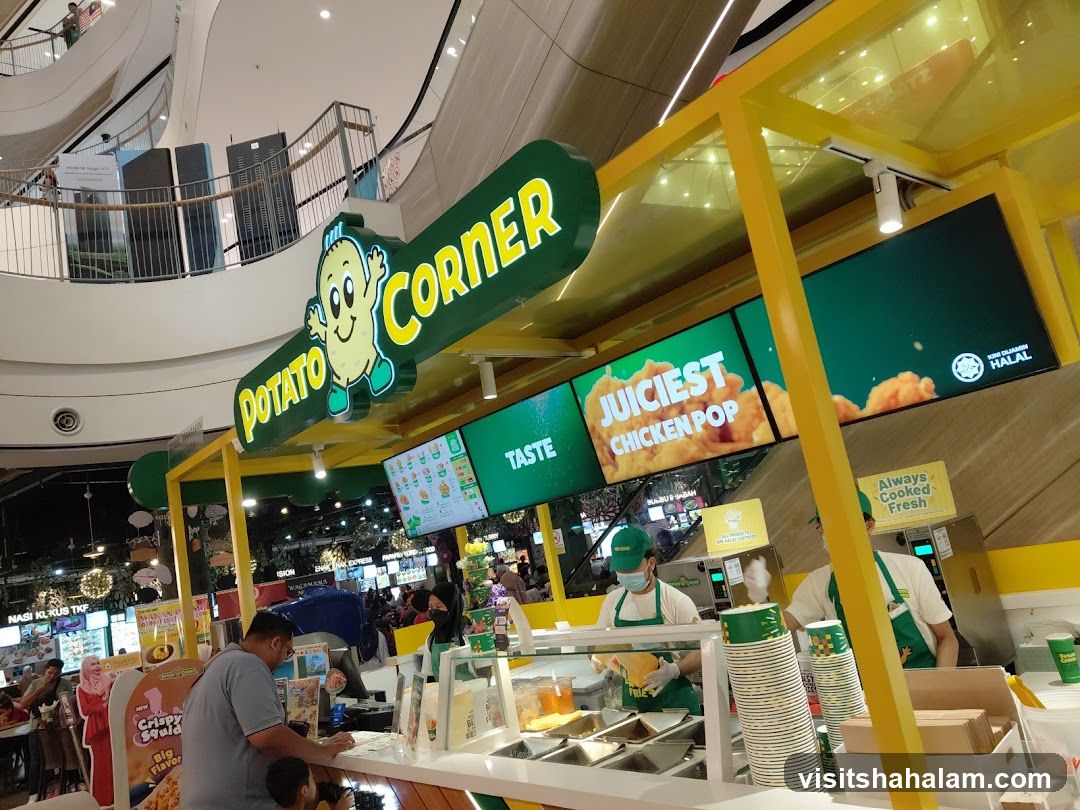 Potato Corner Food Stall