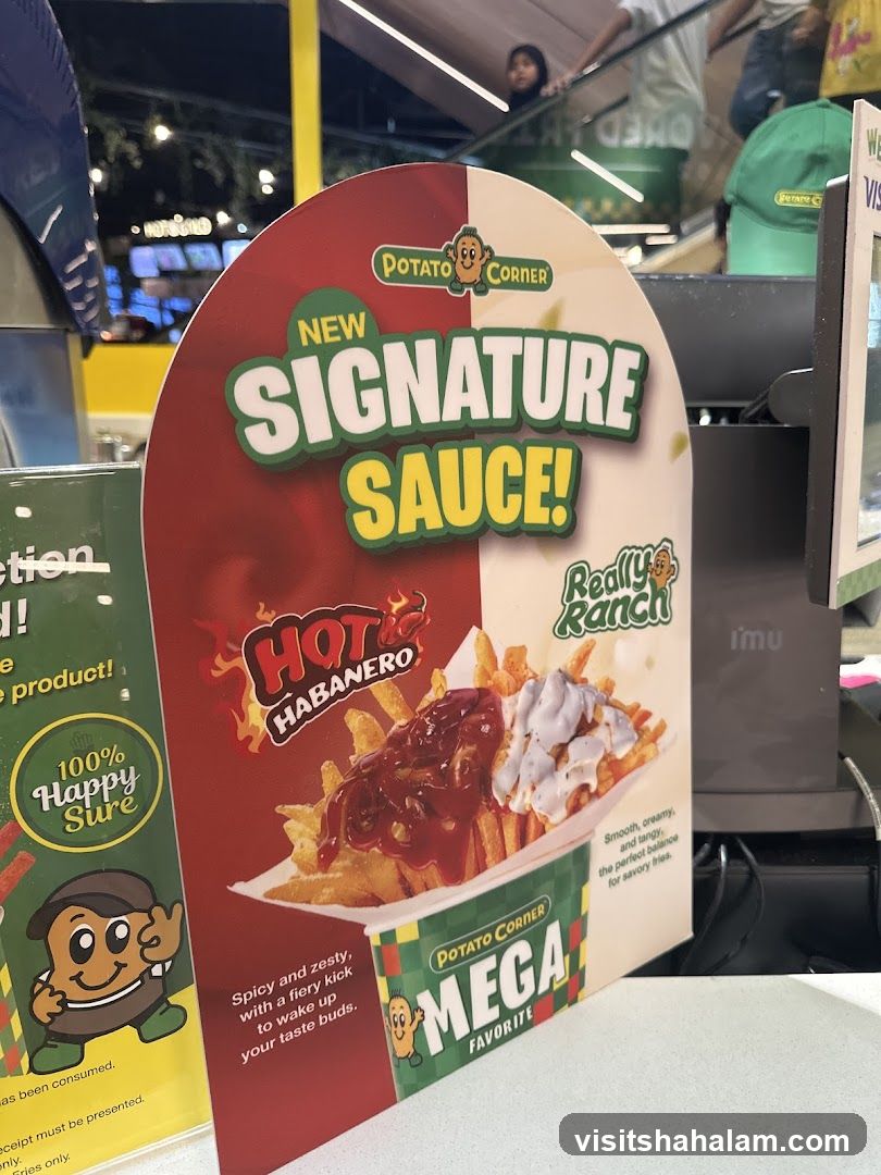 Potato Corner New Signature Sauce