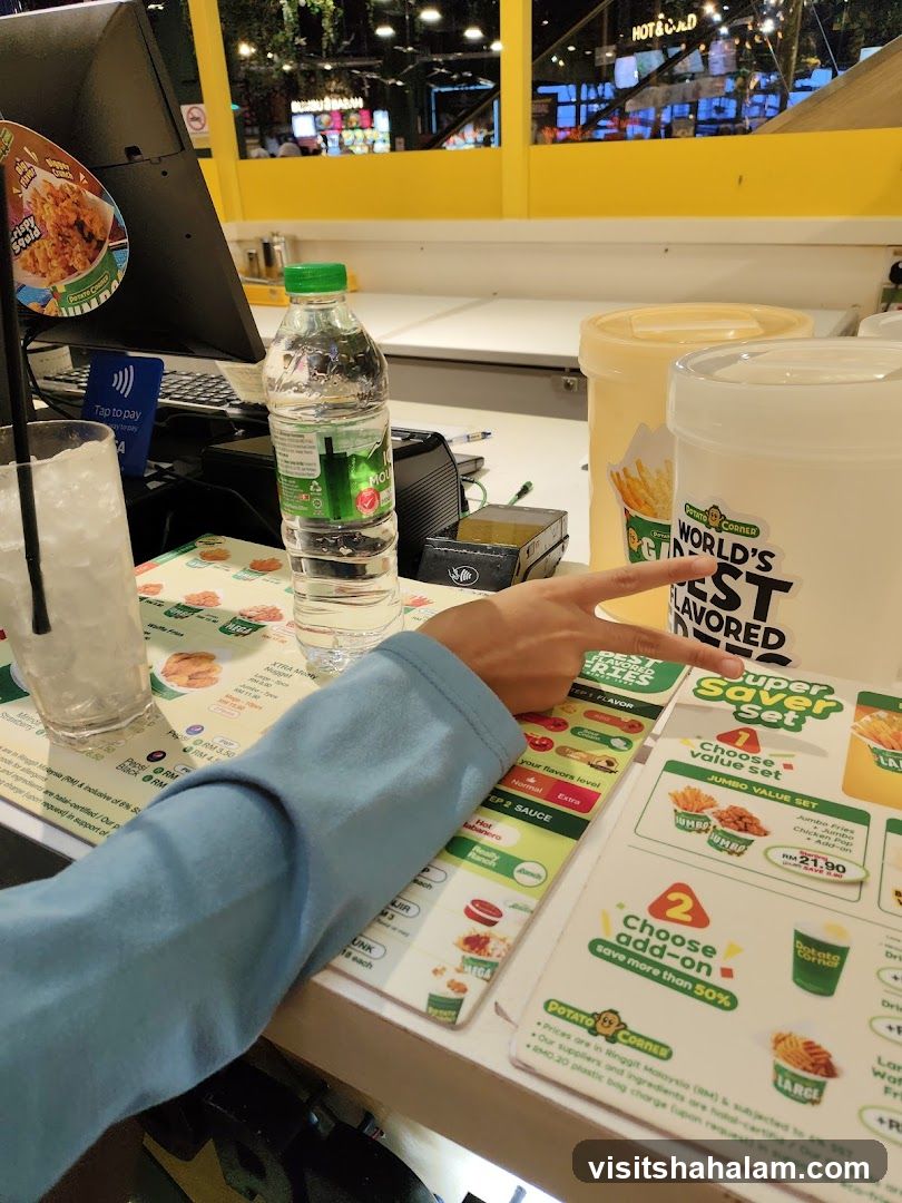 Potato Corner Menu