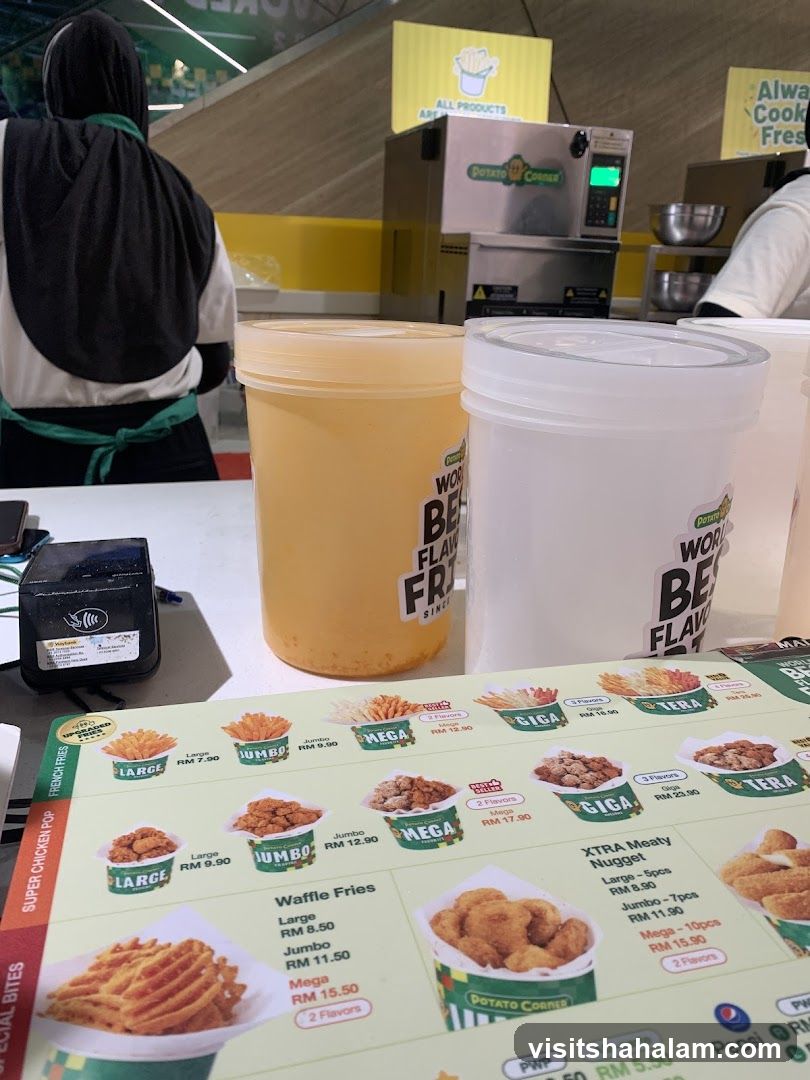Potato Corner Menu