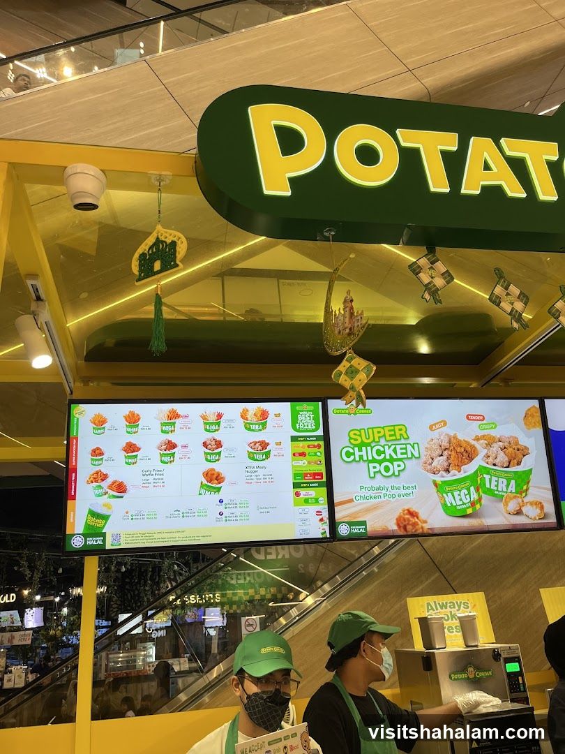 Potato Corner Menu