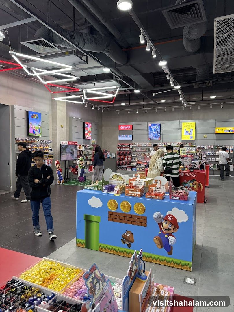 Video Game Store Interior
