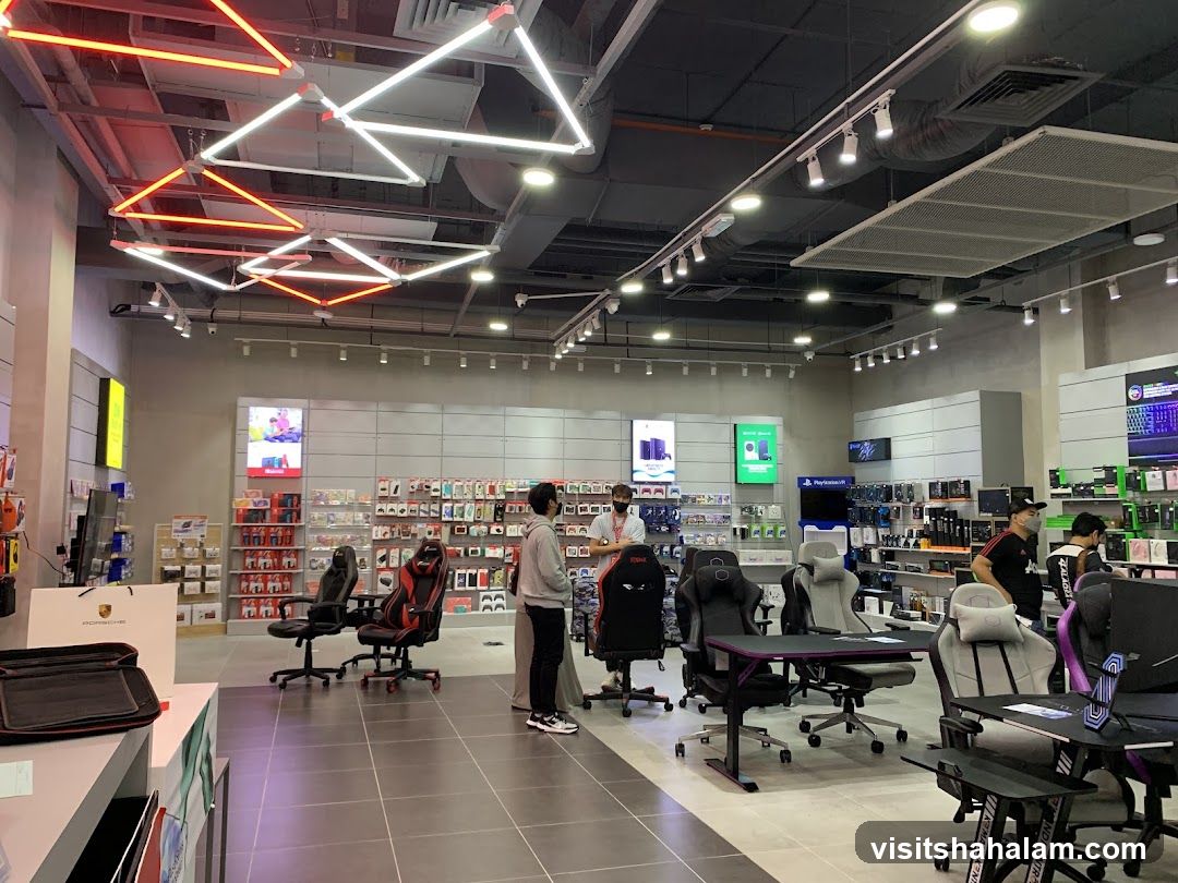 Gaming Store Interior