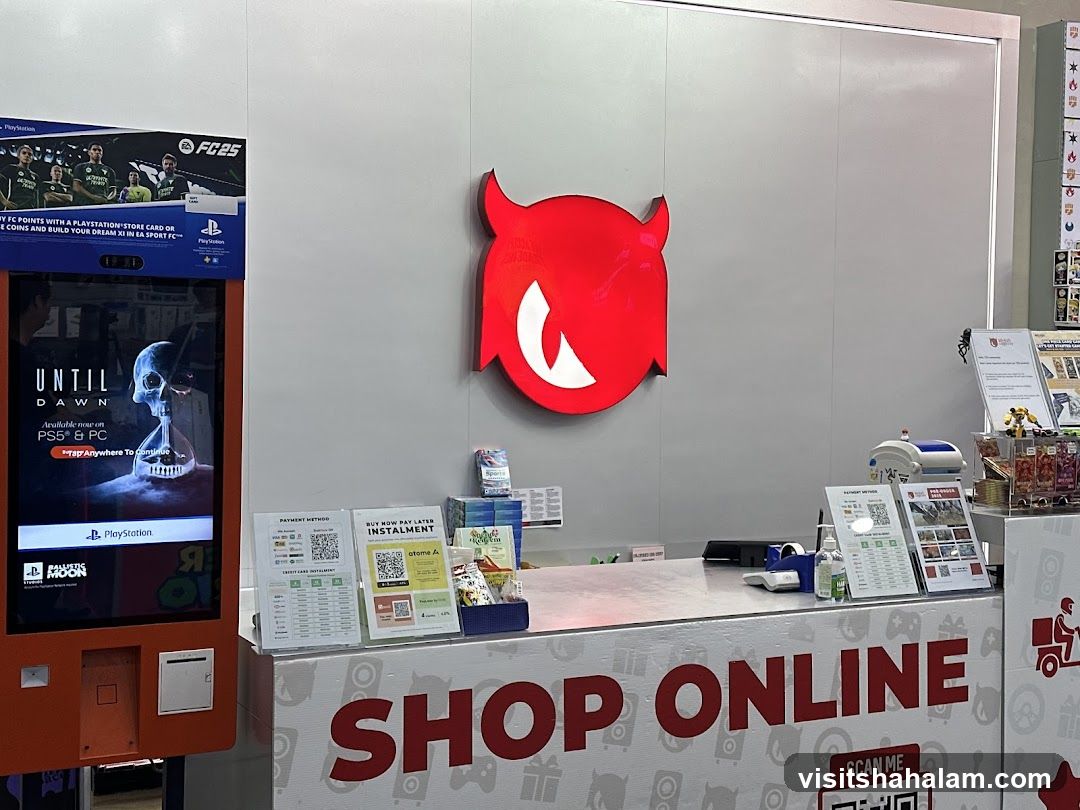 Gaming Store Counter