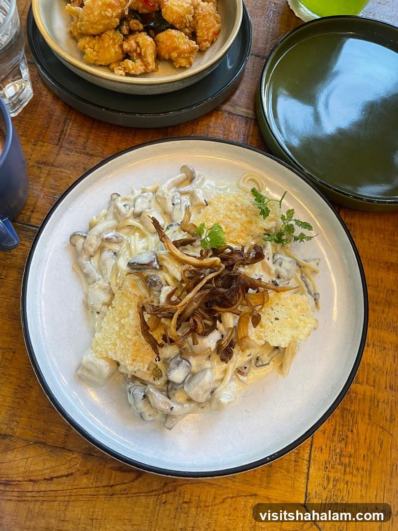Creamy Mushroom Pasta