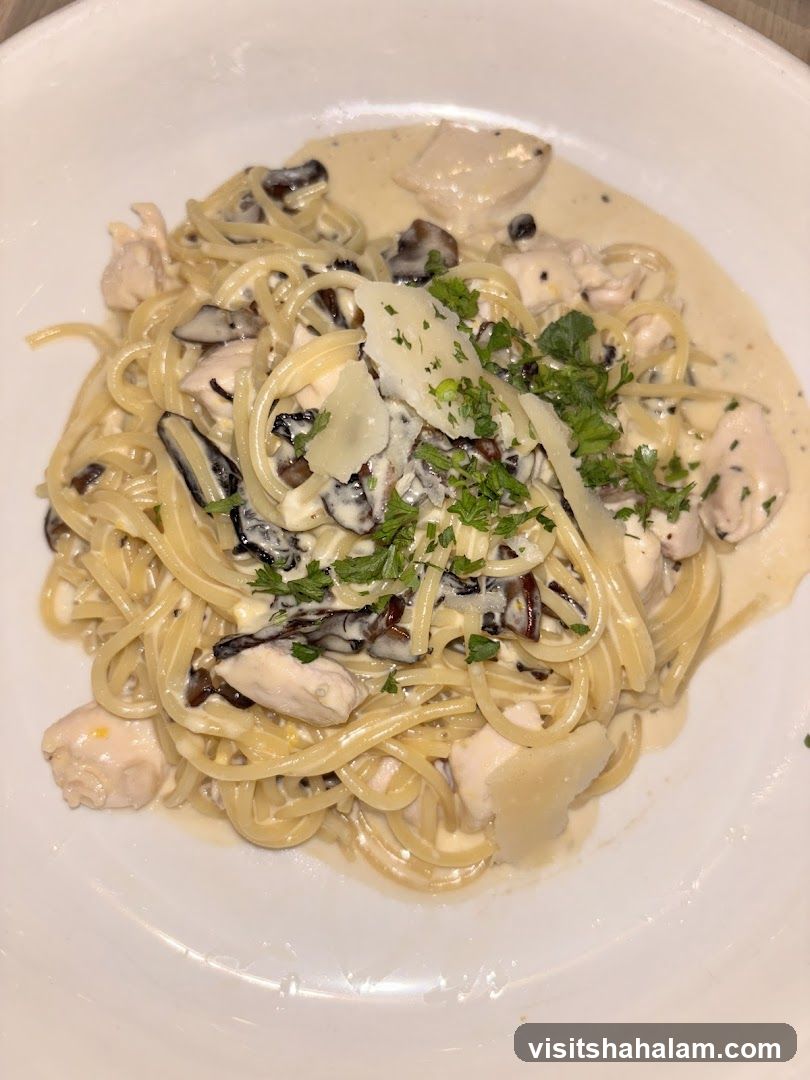 Chicken and Mushroom Pasta