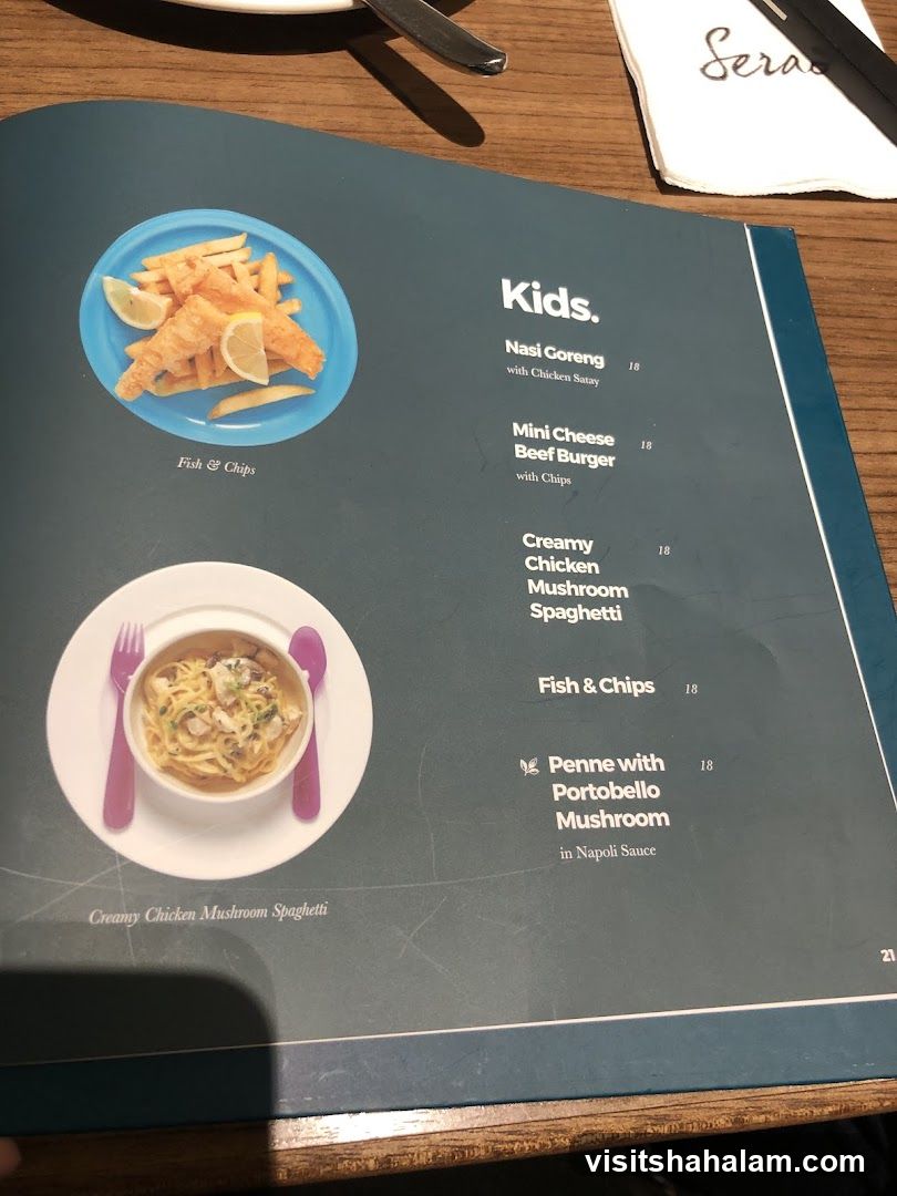 Kids Menu